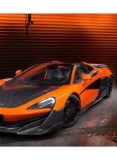 Carbonado CFRP Front Bumper Side Splitter for McLaren 600LT 2018-2021                                     - CF8007OE-FLSS - Image 9