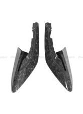 Carbonado CFRP 600LT Style Front Bumper Lip w/ Side Splitter McLaren 540C | 570S 2015-2020                                     - CF8007OE-FL - Image 11