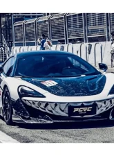Carbonado CFRP 600LT Style Front Bumper Lip w/ Side Splitter McLaren 540C | 570S 2015-2020                                     - CF8007OE-FL - Image 14
