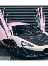 Carbonado CFRP 600LT Style Front Bumper Lip w/ Side Splitter McLaren 540C | 570S 2015-2020                                     - CF8007OE-FL - Image 18