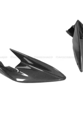 Carbonado CFRP 600LT Style Front Bumper Lip w/ Side Splitter McLaren 540C | 570S 2015-2020                                     - CF8007OE-FL - Image 4