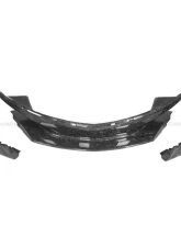 Carbonado CFRP 600LT Style Front Bumper Lip w/ Side Splitter McLaren 540C | 570S 2015-2020                                     - CF8007OE-FL - Image 6