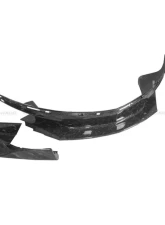 Carbonado CFRP 600LT Style Front Bumper Lip w/ Side Splitter McLaren 540C | 570S 2015-2020                                     - CF8007OE-FL - Image 7