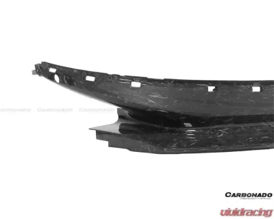 Carbonado CFRP 600LT Style Front Bumper Lip w/ Side Splitter McLaren 540C | 570S 2015-2020 - CF8007OE-FL