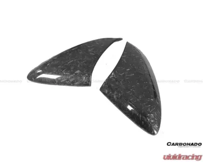 Carbonado CFRP OEM Style Quarter Panel Side Scoops McLaren 600lt 2018-2021 - CF8007OE-QPS