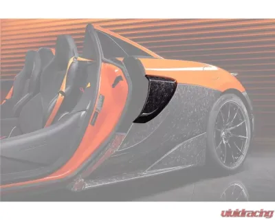 Carbonado CFRP OEM Style Quarter Panel Side Scoops McLaren 600lt 2018-2021 - CF8007OE-QPS