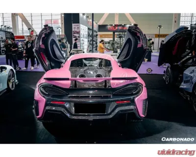 Carbonado CFRP OEM Style Rear Bumper McLaren 600lt 2018-2021 - CF8007OE-RB