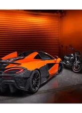 Carbonado CFRP OEM Style Rear Bumper McLaren 600lt 2018-2021                                     - CF8007OE-RB - Image 16