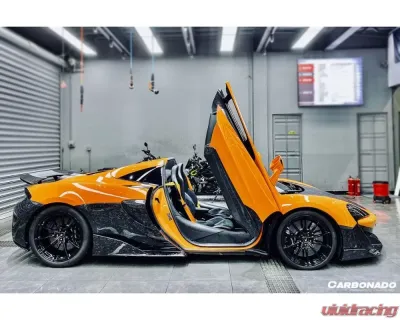 Carbonado FGCF OEM Style Quarter Panel Rear Side Skirts McLaren 570 | 600LT 2018-2021 - FGCF8007OE-RSS