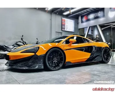 Carbonado FGCF OEM Style Quarter Panel Rear Side Skirts McLaren 570 | 600LT 2018-2021 - FGCF8007OE-RSS