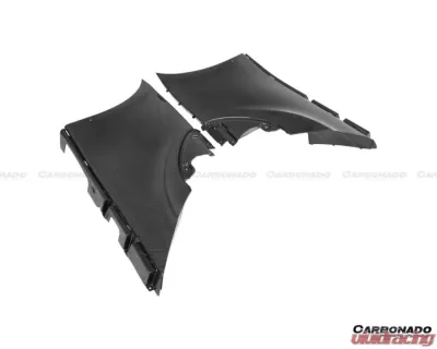 Carbonado FGCF OEM Style Quarter Panel Rear Side Skirts McLaren 570 | 600LT 2018-2021 - FGCF8007OE-RSS