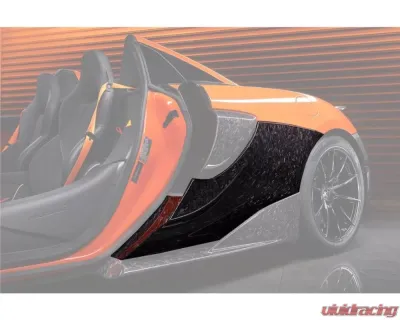 Carbonado FGCF OEM Style Quarter Panel Rear Side Skirts McLaren 570 | 600LT 2018-2021 - FGCF8007OE-RSS