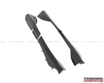 Carbonado CFRP OEM Style Side Skirts Under Board McLaren 570 | 600LT 2018-2021 - CF8007OE-SSUB