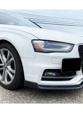 Carbonado Carbon Fiber VRS Style Front Lip for Audi S4/A4 Sport 2013-2015                                     - CF8259VRS-FL - Image 5