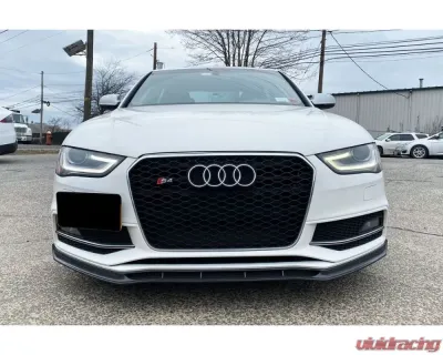 Carbonado Carbon Fiber VRS Style Front Lip for Audi S4/A4 Sport 2013-2015 - CF8259VRS-FL
