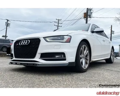 Carbonado Carbon Fiber VRS Style Front Lip for Audi S4/A4 Sport 2013-2015 - CF8259VRS-FL