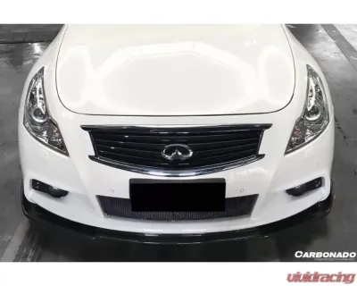 Carbonado CFRP EU Style Front Lip for Infiniti G25 G35 G37 Sedan 2010-2013 - CF8347EU.L