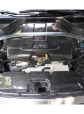 Carbonado CFRP OEM Style Radiator Cover Infiniti G37 Sedan 2007-2013                                     - CF8348OE.RC - Image 8