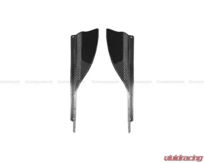 Carbonado CFRP Mines Style Front Canards Nissan GTR R35 2012-2016 - CF8353-2MN.CRD