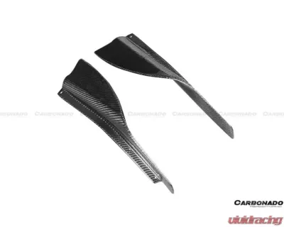 Carbonado CFRP Mines Style Front Canards Nissan GTR R35 2012-2016 - CF8353-2MN.CRD