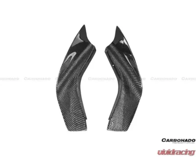 Carbonado CFRP Mines Style Front Canards Nissan GTR R35 2012-2016 - CF8353-2MN.CRD