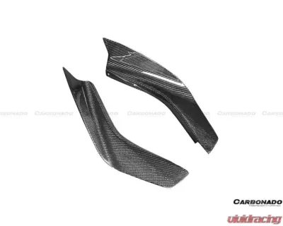 Carbonado CFRP Mines Style Front Canards Nissan GTR R35 2012-2016 - CF8353-2MN.CRD