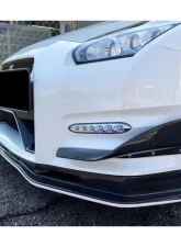 Carbonado CFRP Mines Style Front Canards Nissan GTR R35 2012-2016                                     - CF8353-2MN.CRD - Image 5