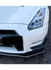 Carbonado CFRP Mines Style Front Canards Nissan GTR R35 2012-2016                                     - CF8353-2MN.CRD - Image 6