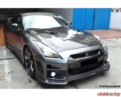 Carbonado CFRP BSE Style Hood Nissan GTR R35 2008-2016 - CF8353BSE.H