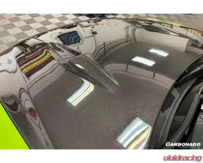 Carbonado CFRP BSE Style Hood Nissan GTR R35 2008-2016 - CF8353BSE.H
