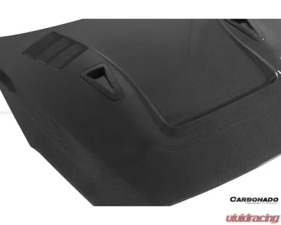 Carbonado CFRP BSE2 Style Hood Nissan GTR R35 2008-2016 - CF8353BSE2.H