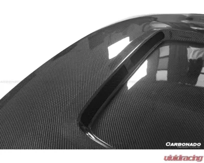 Carbonado CFRP BSE2 Style Hood Nissan GTR R35 2008-2016 - CF8353BSE2.H