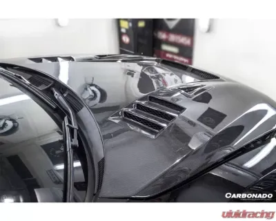 Carbonado CFRP BSE2 Style Hood Nissan GTR R35 2008-2016 - CF8353BSE2.H