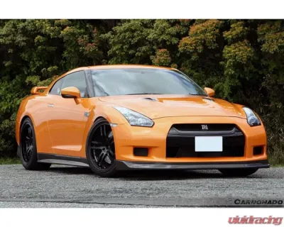 Carbonado CFRP ZEL Style Front Lip for Nissan GTR R35 2008-2011 - CF8353ZEL.FL
