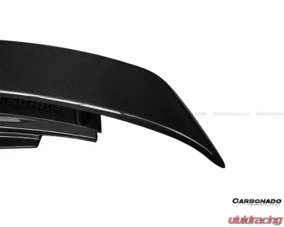 Carbonado Carbonado CFRP GT Trunk Spoiler for Audi R8 Spyder 2010-2015, Carbon Fiber Finish - CF8355GT-W