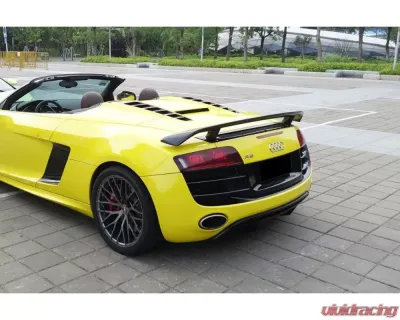 Carbonado Carbonado CFRP GT Trunk Spoiler for Audi R8 Spyder 2010-2015, Carbon Fiber Finish - CF8355GT-W
