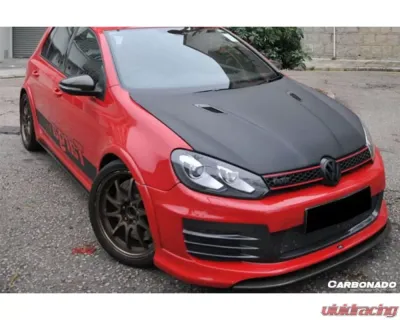 Carbonado Carbonado FGPCF8356RZR Front Bumper for Volkswagen Golf 6 R20 GTI 2010-2013 - FGPCF8356RZR