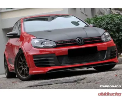 Carbonado Carbonado FGPCF8356RZR Front Bumper for Volkswagen Golf 6 R20 GTI 2010-2013 - FGPCF8356RZR