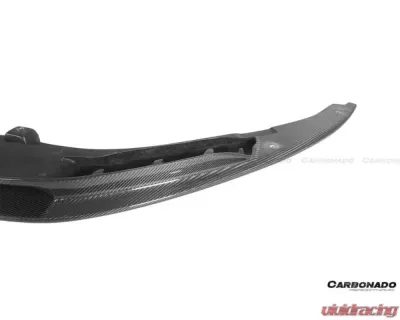 Carbonado CFRP VRS Style Front Lip for Audi R8 2016-2019, Carbon Fiber Finish - CF8358VRS-FL