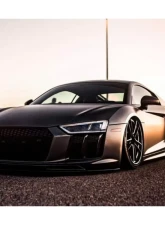 Carbonado CFRP VRS Style Front Lip for Audi R8 2016-2019, Carbon Fiber Finish                                     - CF8358VRS-FL - Image 9