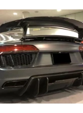 Carbonado CFRP VRS Style Rear Diffuser Audi R8 Coupe | Spyder 2016-2019                                     - CF8358VRS-RD - Image 12