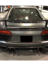 Carbonado CFRP VRS Style Rear Diffuser Audi R8 Coupe | Spyder 2016-2019                                     - CF8358VRS-RD - Image 13