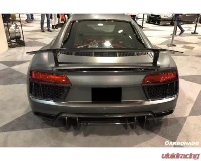 Carbonado CFRP VRS Style Rear Diffuser Audi R8 Coupe | Spyder 2016-2019 - CF8358VRS-RD