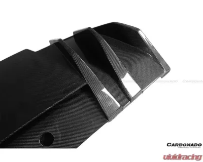 Carbonado CFRP VRS Style Rear Diffuser Audi R8 Coupe | Spyder 2016-2019 - CF8358VRS-RD