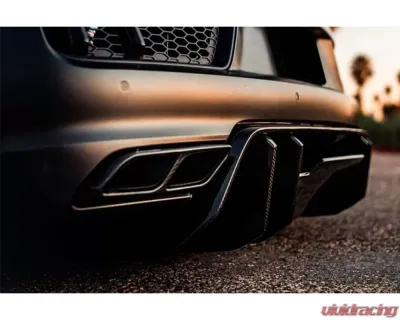 Carbonado CFRP VRS Style Rear Diffuser Audi R8 Coupe | Spyder 2016-2019 - CF8358VRS-RD