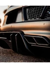 Carbonado CFRP VRS Style Rear Diffuser Audi R8 Coupe | Spyder 2016-2019                                     - CF8358VRS-RD - Image 6