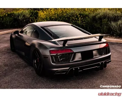 Carbonado CFRP VRS Style Rear Diffuser Audi R8 Coupe | Spyder 2016-2019 - CF8358VRS-RD