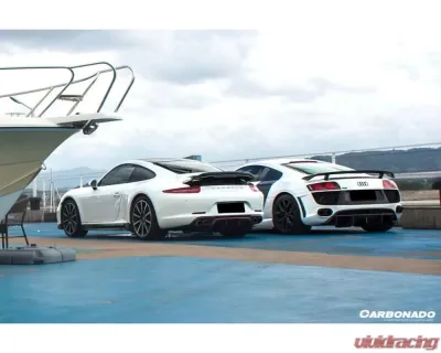 Carbonado FGPCF DPGT Style Rear Bumper Audi R8 Coupe 2006-2015 - FGPCF8359RL-RB