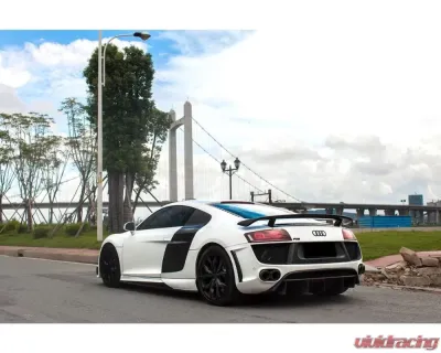 Carbonado FGPCF DPGT Style Rear Bumper Audi R8 Coupe 2006-2015 - FGPCF8359RL-RB