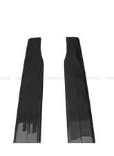 Carbonado CFRP Carbon Door Sills Steps Cover Audi R8 Coupe | Spyder 2006-2015                                     - CF8359OE.DC - Image 3